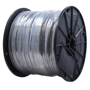 Cable de conexión a tierra transparente