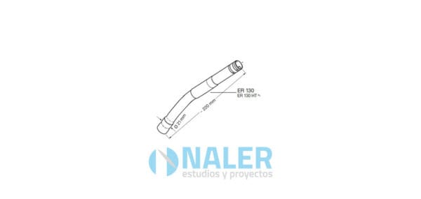 ER-130 Tubo R/V S/P 21MM