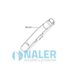 ER-312 Tubo Corto 39x240 ZVA32