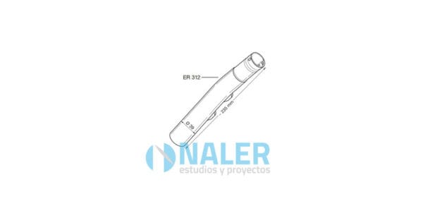 ER-312 Tubo Corto 39x240 ZVA32