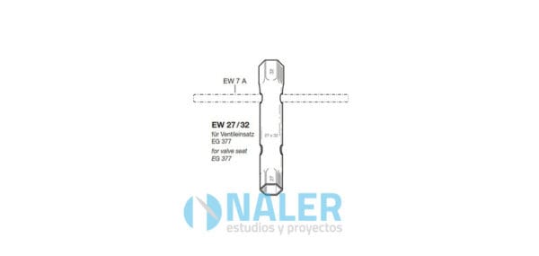 EW-27-32 Llave Tubo