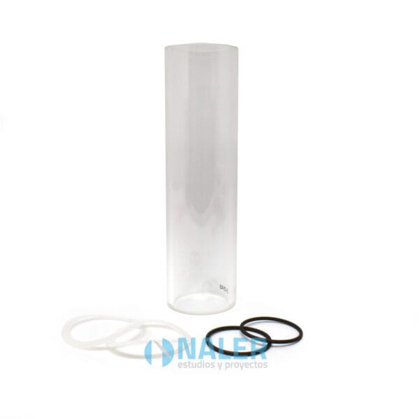 Tubo Cristal Manómetro GTP 534 + 2 Tóricas + 2 J/planas