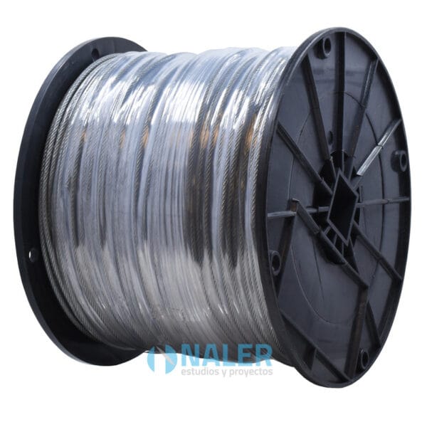 CABLE MASA TRANSPARENTE 1000 pies se vende x mts