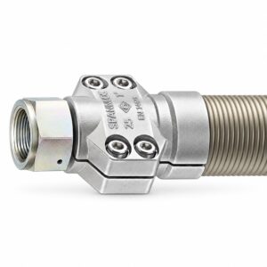 Racor para manguera de 1 pulgada SMS 25-1" acero/ acero inoxidable