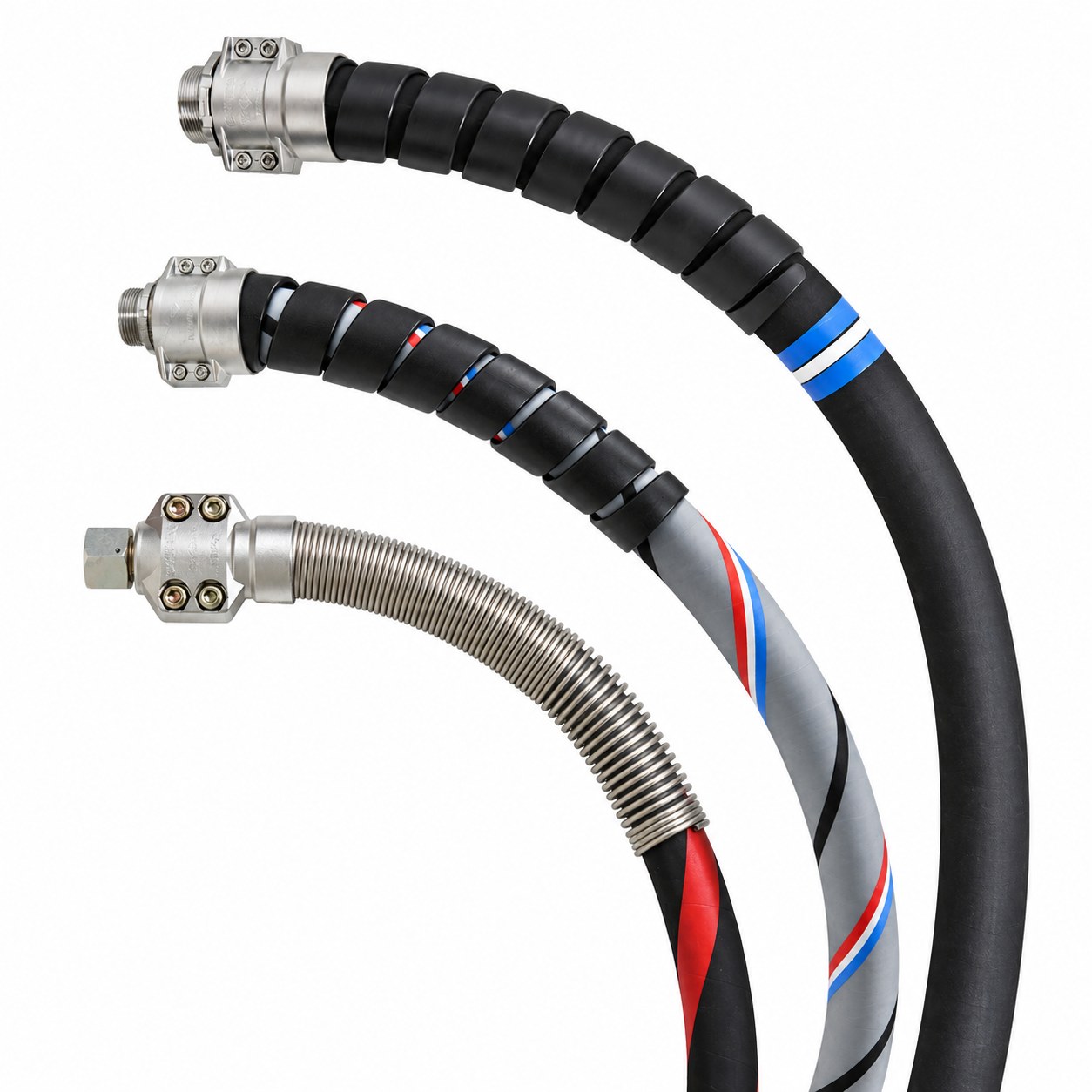 Knickschutzspiral KSS 38 HDPE para mangueras ELAFLEX