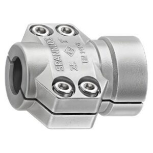 Abrazadera de seguridad SPANNLOC SCS 19x7 SS KSS en acero inoxidable con protección anti-doblez