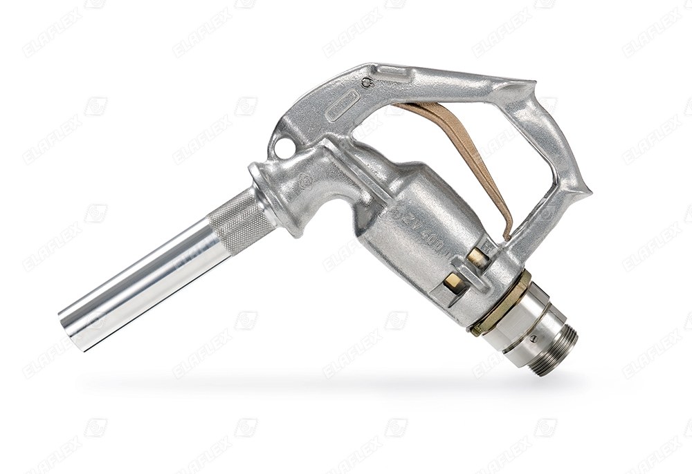 Boquerel manual ZV 550.2 L para distribución con manguera seca y succión en aluminio y acero inoxidable