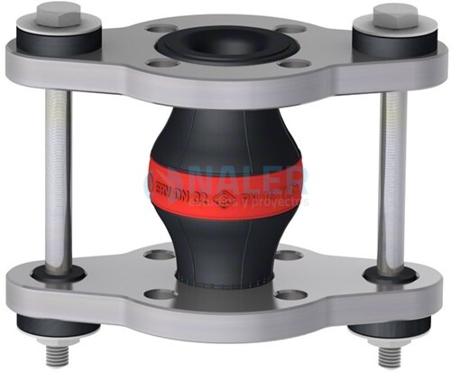 Compensador de goma ERV-R 25.16 ZS
