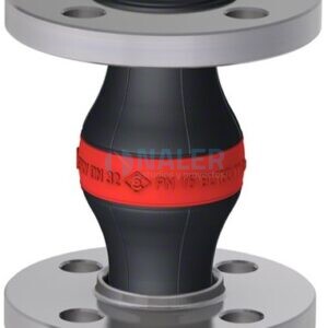 Compensador de goma ERV-R 32x160.16 para agua y soluciones químicas