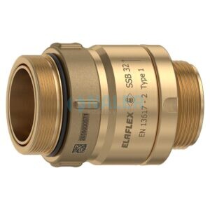 Separador de Seguridad Giratorio SSB 32 con Cubierta BT 32 en negro para boquereles ZVA 32