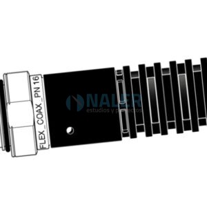 Manguera coaxial COAX 21/8 de 4,15 m, ejecución SS