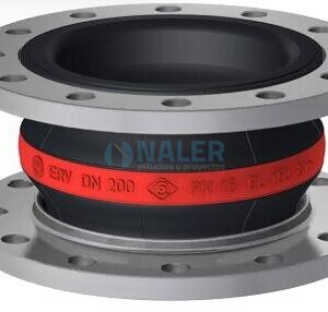 Compensador de goma, tipo ERV-R 200x160.16