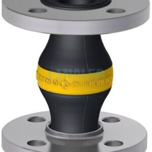 Compensador de goma ERV-G 40x160.16 para productos minerales y combustibles