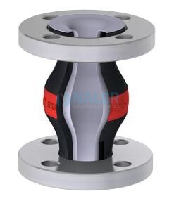 Compensador de Goma, tipo ERV-R 25.16 SS TA (10 bar)