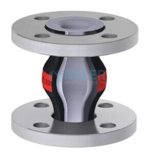 Compensador de goma, tipo ERV-R 40.16 SS TA (10 bar)