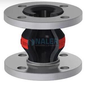 Compensador de goma, tipo ERV-R 50.16 TA OHM