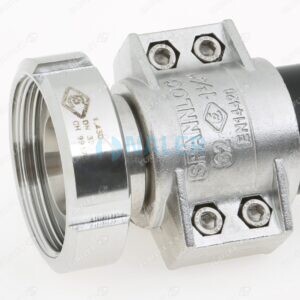 Manguera con acople de acero inoxidable RMX 75 SS para diámetros 89-92 mm