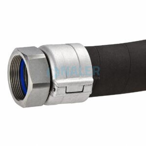 Acople de manguera de acero SPANNFIX SMX 75-3" St con abrazaderas de seguridad