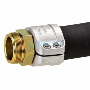 Racor de manguera de acero con rosca NPT 3" para alta presión SVC 75-3" NPT St