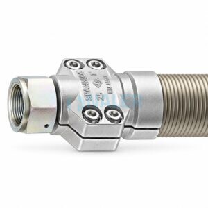 Racor para manguera de 1 pulgada SMS 25-1" acero/ acero inoxidable