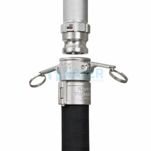 Acoplador de manguera VKX 75 SS en acero inoxidable con conexión roscada BSP