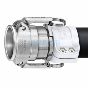 Acoplamiento hembra con espiga AMKC 38 SS en acero inoxidable AISI 316