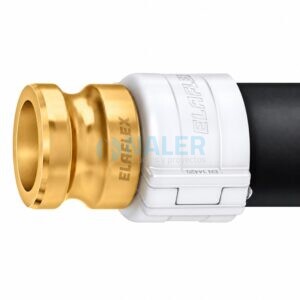 Acoplamiento de manguera tipo AVKX 50 Ms en latón prensado para sistema Spannfix