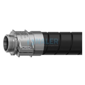 Abrazadera de seguridad FX-SC 40 SS en acero inoxidable para mangueras universales FLUORFLEX 2