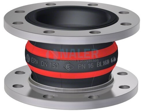 Compensador de goma ROTEX 150x160.16