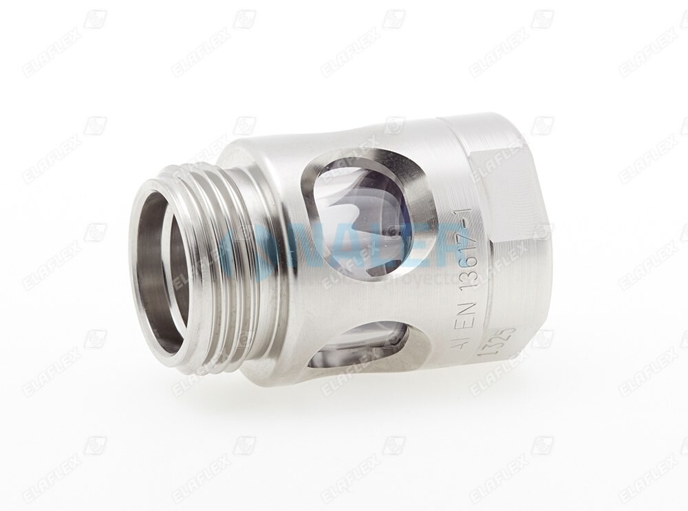 Ventana de inspección SG 1" 1x0 para repostaje de AdBlue® con filtro fino de acero inoxidable