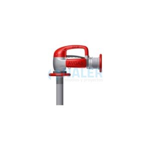 Boquerel automático de aviación para combustibles AVGAS con conexión Push-Twist-Lock y visor integrado ZVF 50 AVGAS.1 L PTL SG