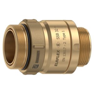 Separador de Seguridad Giratorio SSB 32 con Cubierta BT 32 en negro para boquereles ZVA 32