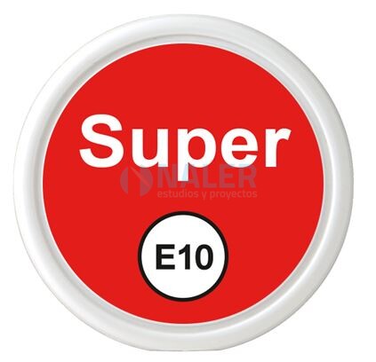 Insignia identificadora para boquereles EK 145/1086 E10 DP Super