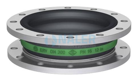 Compensador de goma ERV-GR 300.16