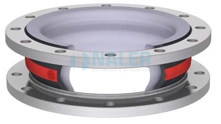 Compensador de goma ERV-R 300.10 TA (10 bar)