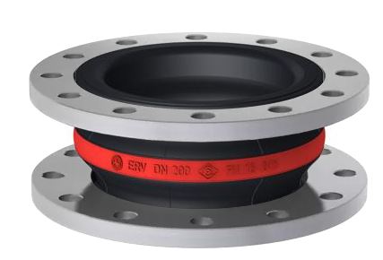 Compensador de goma, tipo ERV-R 200.16 SS