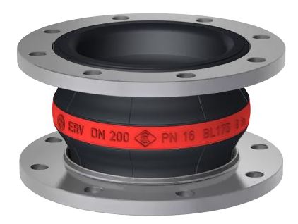 Compensador de goma, tipo ERV-R 200x175.10